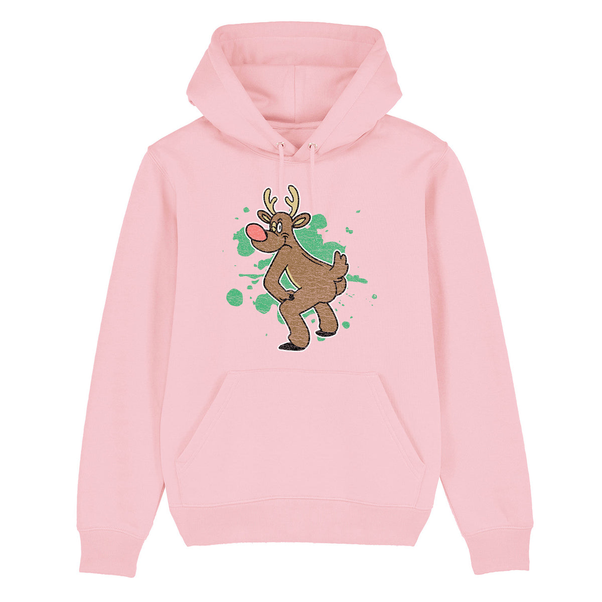 Reindeer Twerking | Vintage Rocker Hoodie