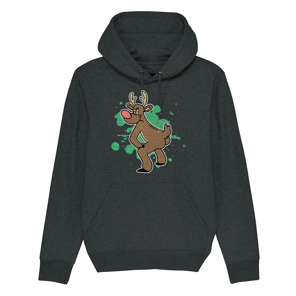 Reindeer Twerking | Vintage Rocker Hoodie