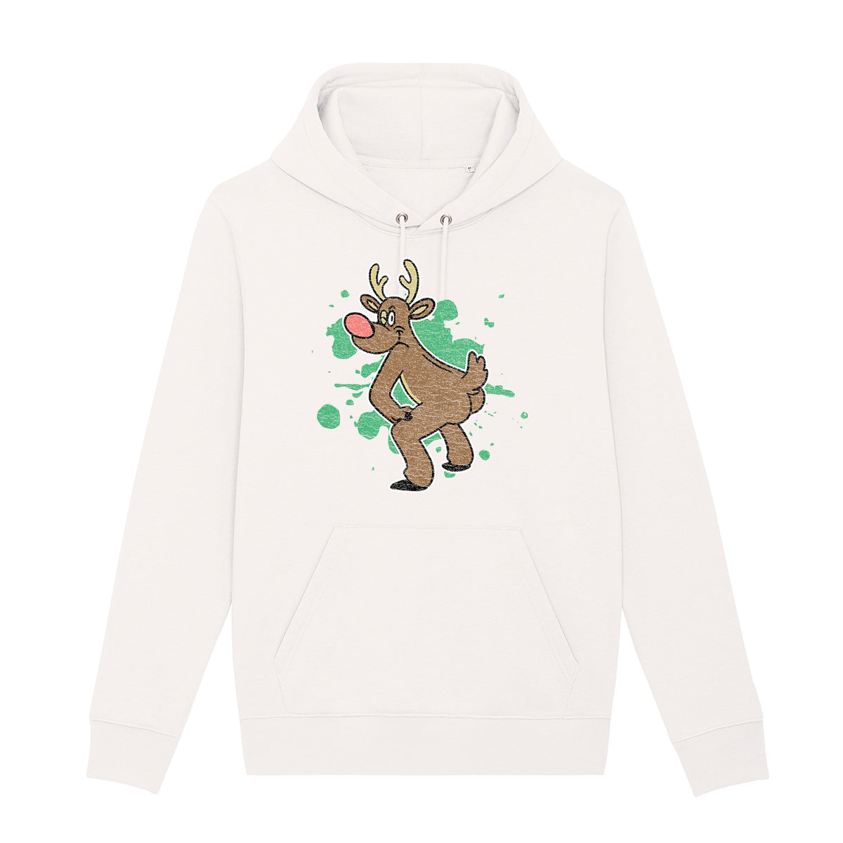 Reindeer Twerking | Vintage Rocker Hoodie