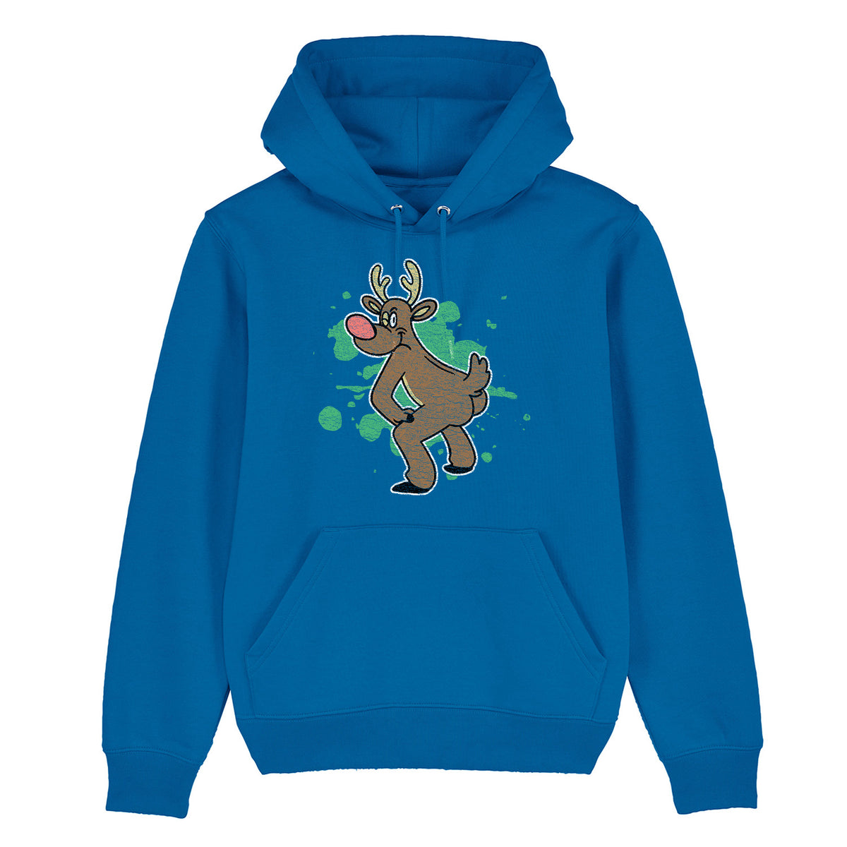 Reindeer Twerking | Vintage Rocker Hoodie