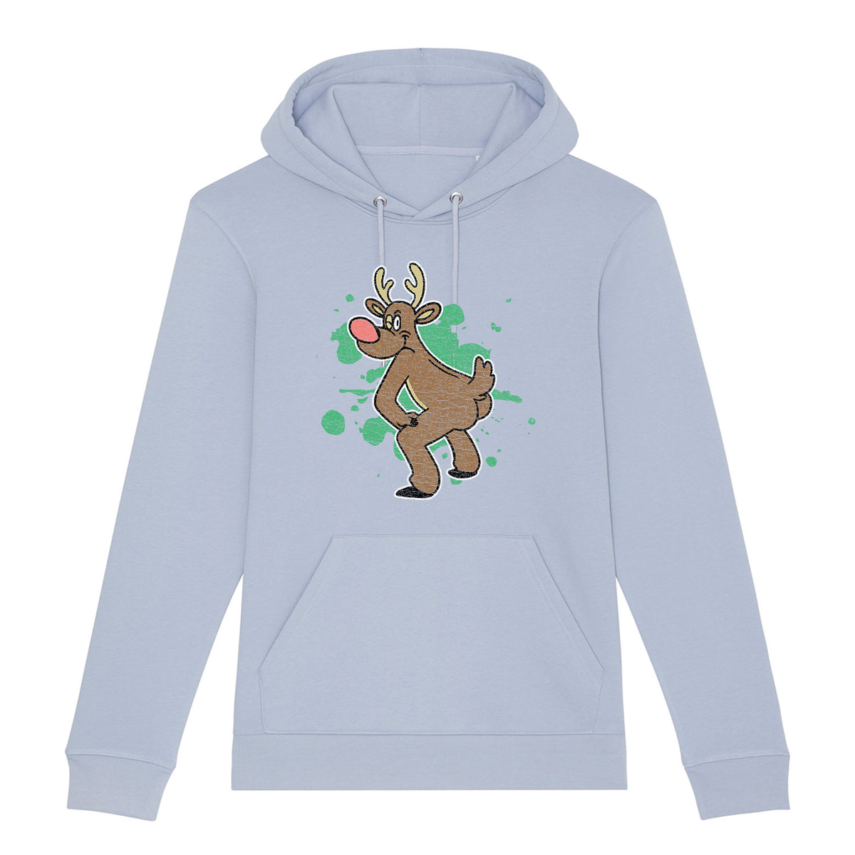 Reindeer Twerking | Vintage Rocker Hoodie