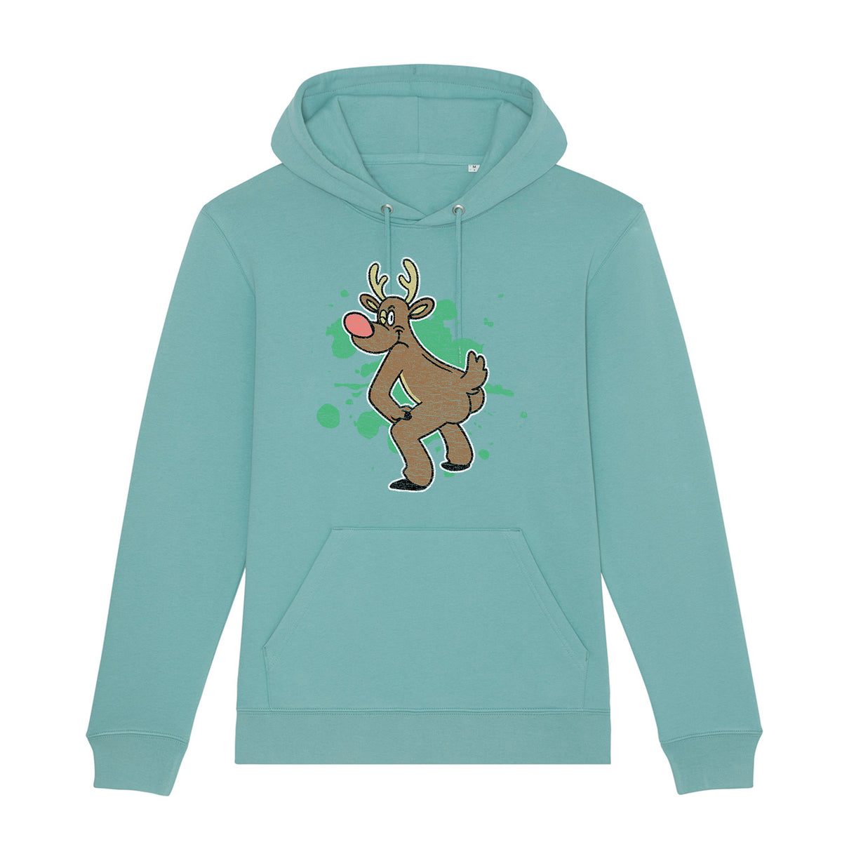 Reindeer Twerking | Vintage Rocker Hoodie