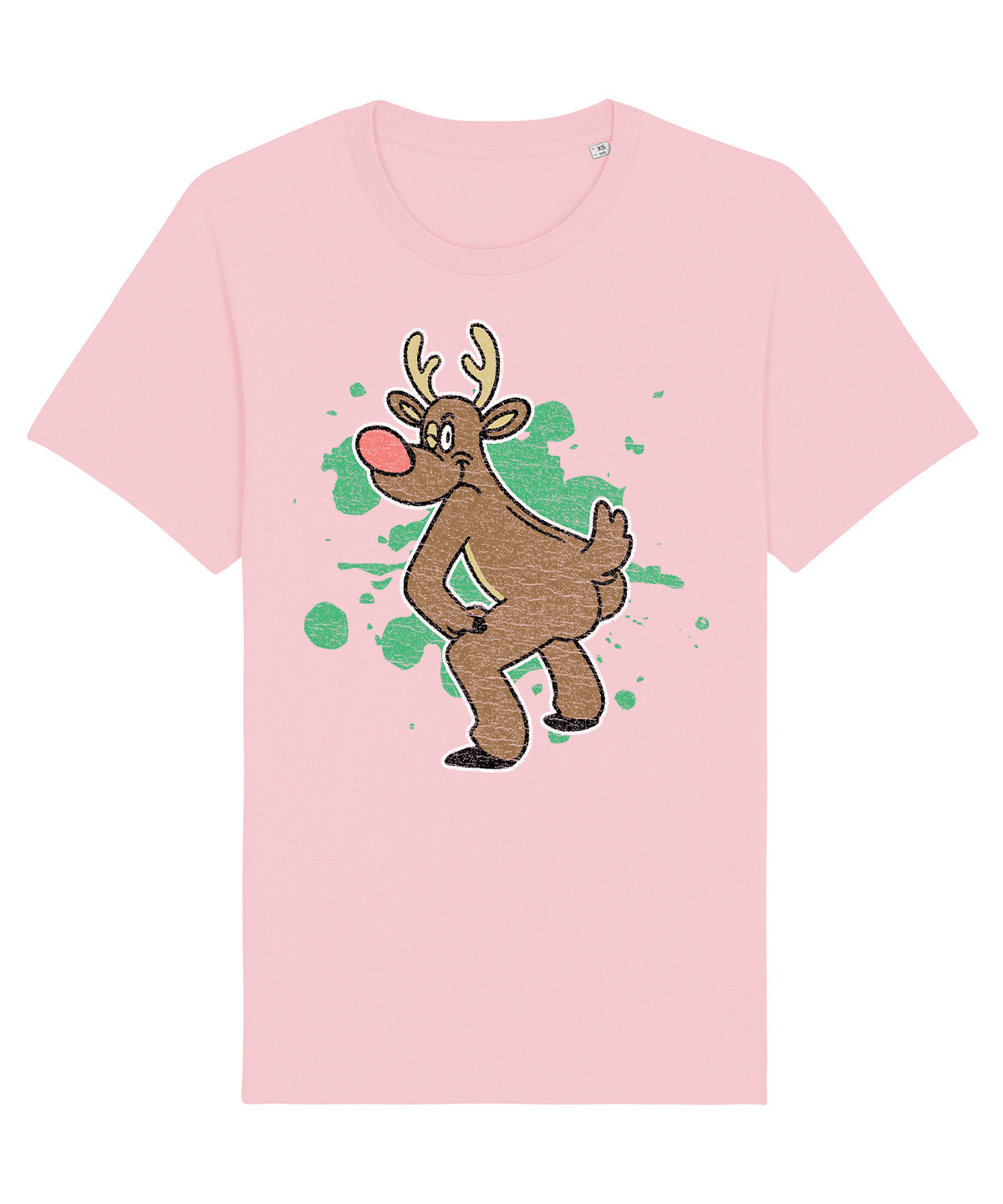 Twerking Reindeer | Vintage Christmas Rocker T-Shirt