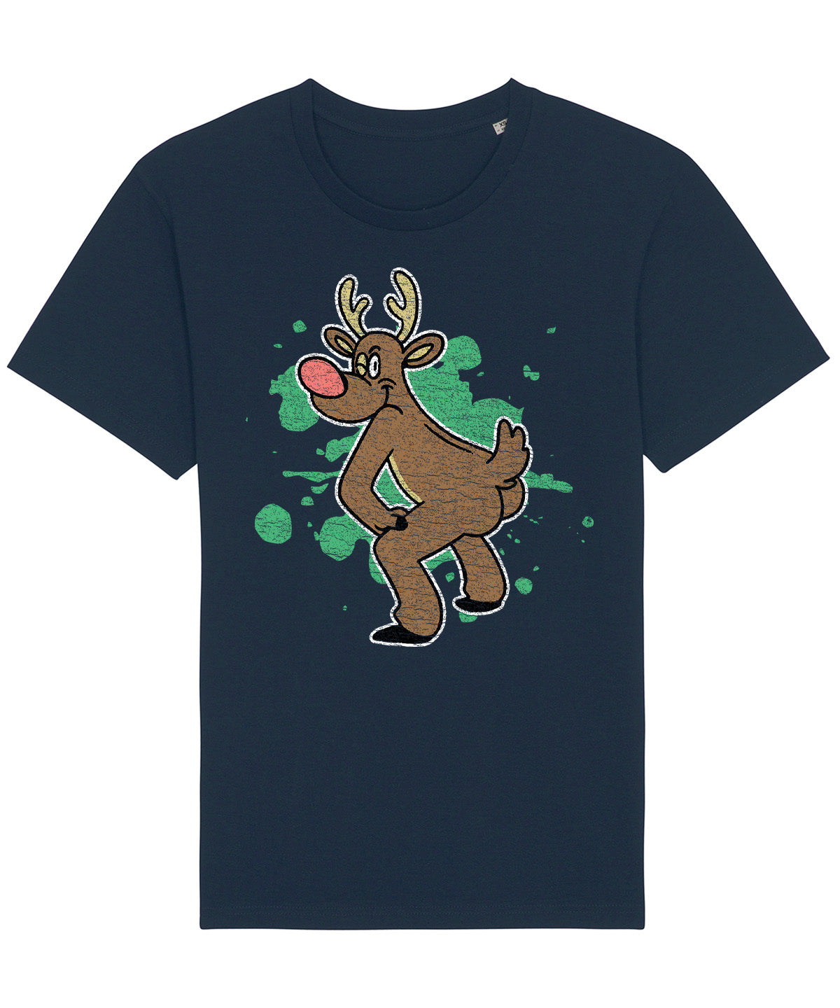 Twerking Reindeer | Vintage Christmas Rocker T-Shirt