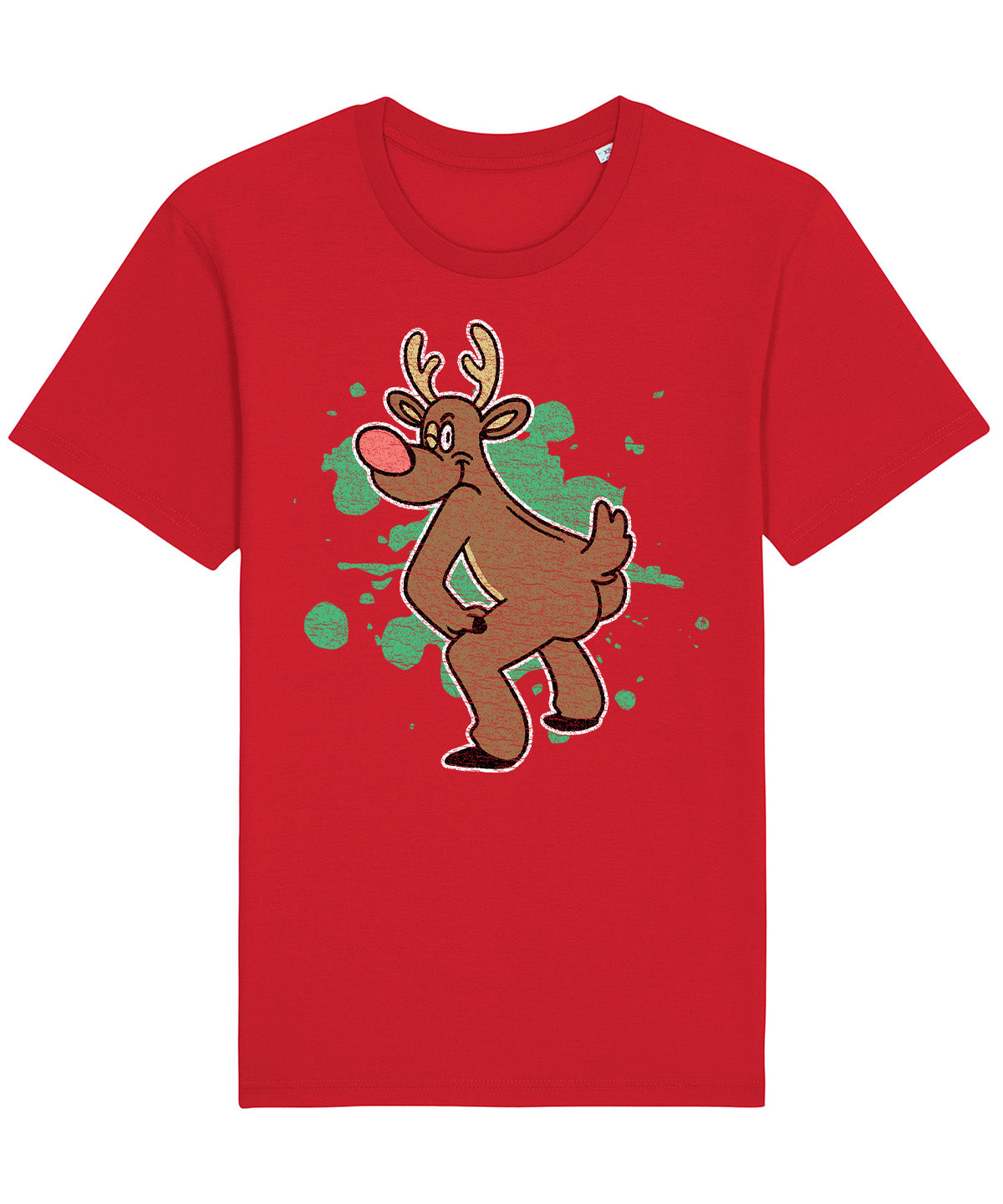 Twerking Reindeer | Vintage Christmas Rocker T-Shirt