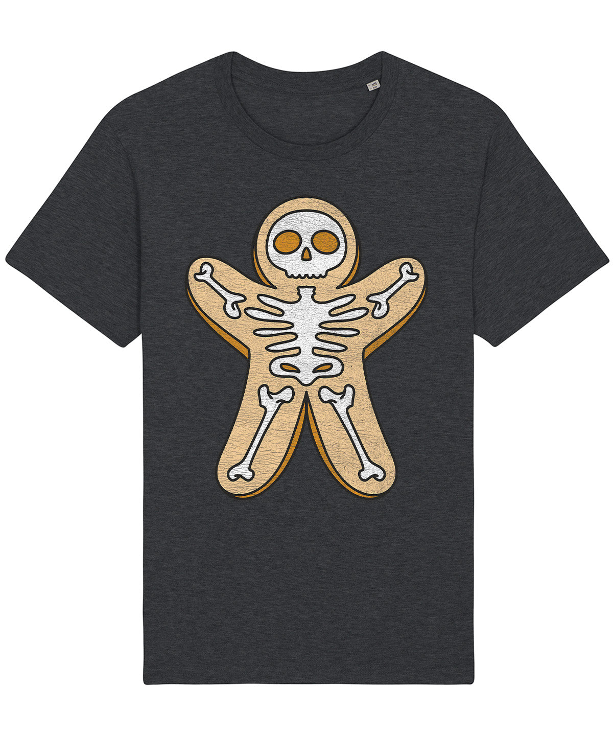 Gingerbread Skeleton | Vintage Christmas Rocker T-Shirt