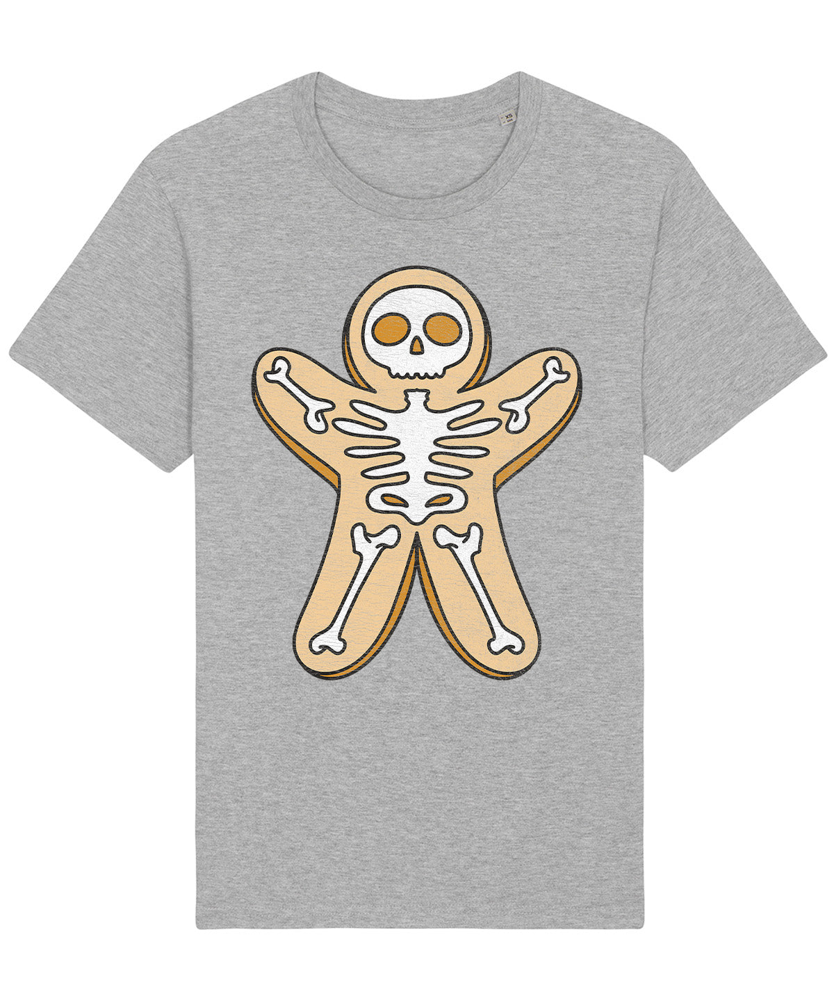 Gingerbread Skeleton | Vintage Christmas Rocker T-Shirt