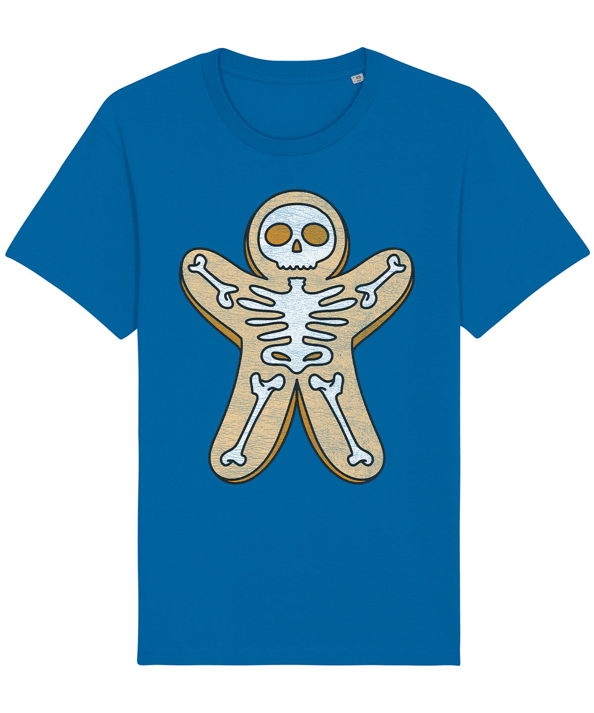 Gingerbread Skeleton | Vintage Christmas Rocker T-Shirt