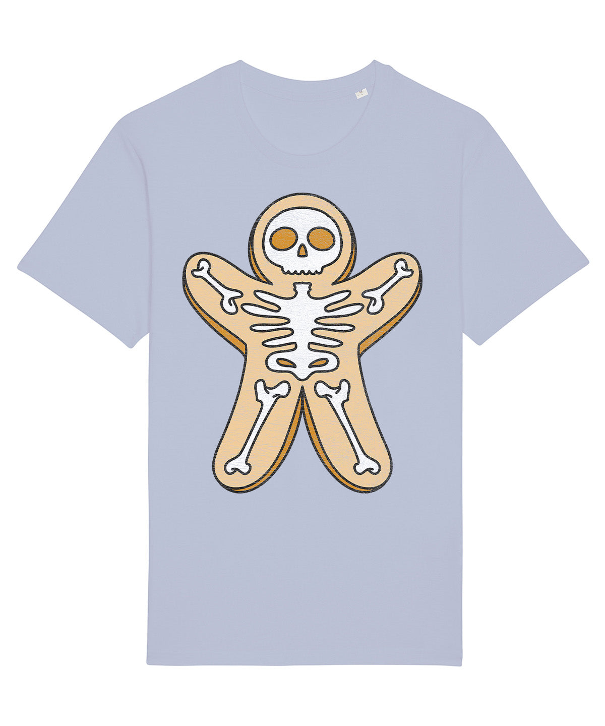 Gingerbread Skeleton | Vintage Christmas Rocker T-Shirt