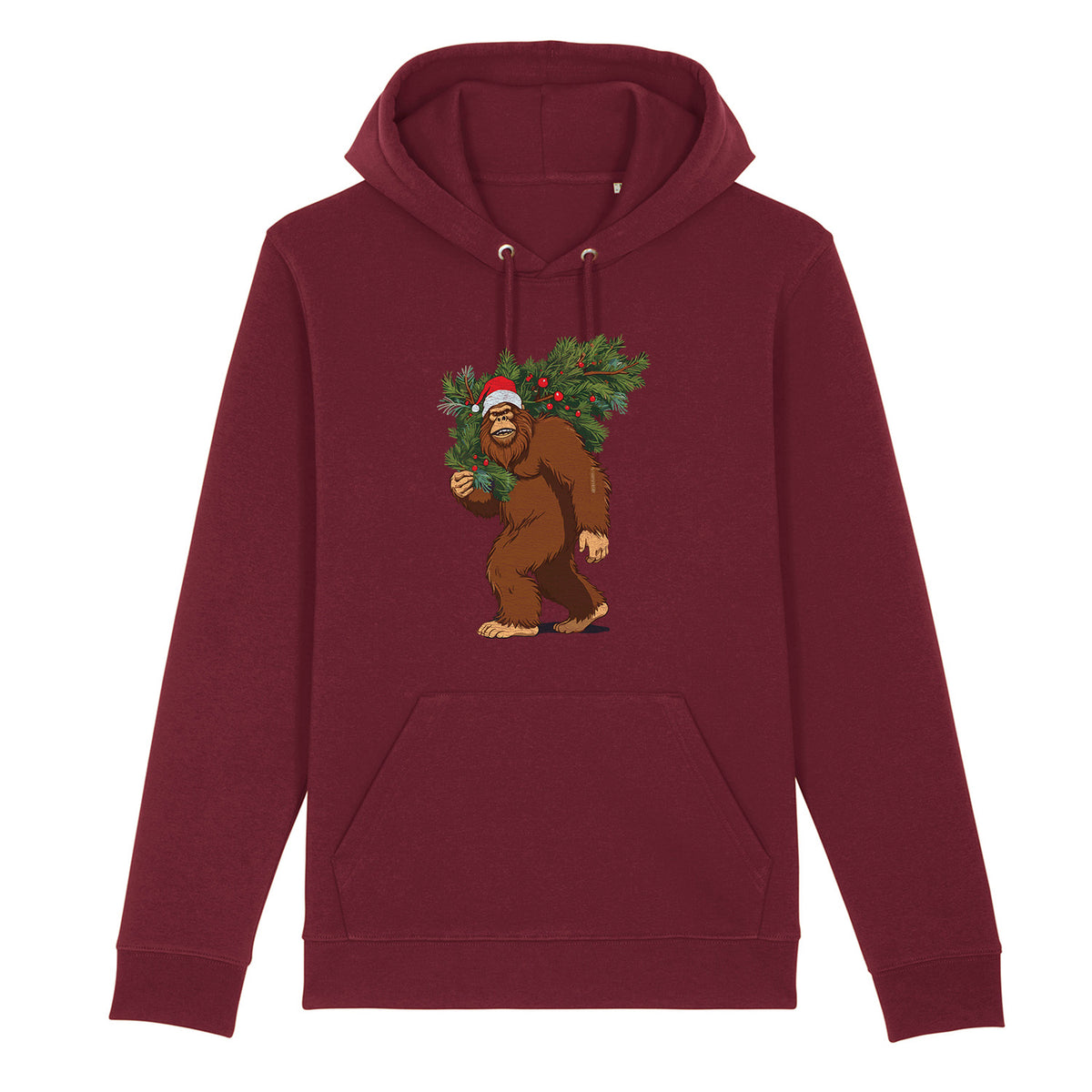 Bigfoot Xmas | Vintage Rocker Hoodie