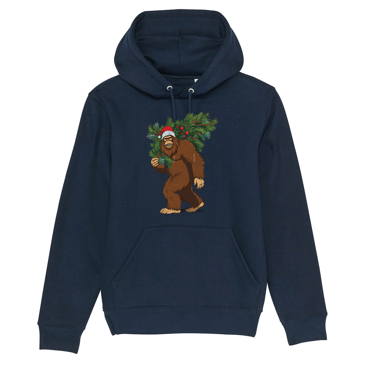 Bigfoot Xmas | Vintage Rocker Hoodie