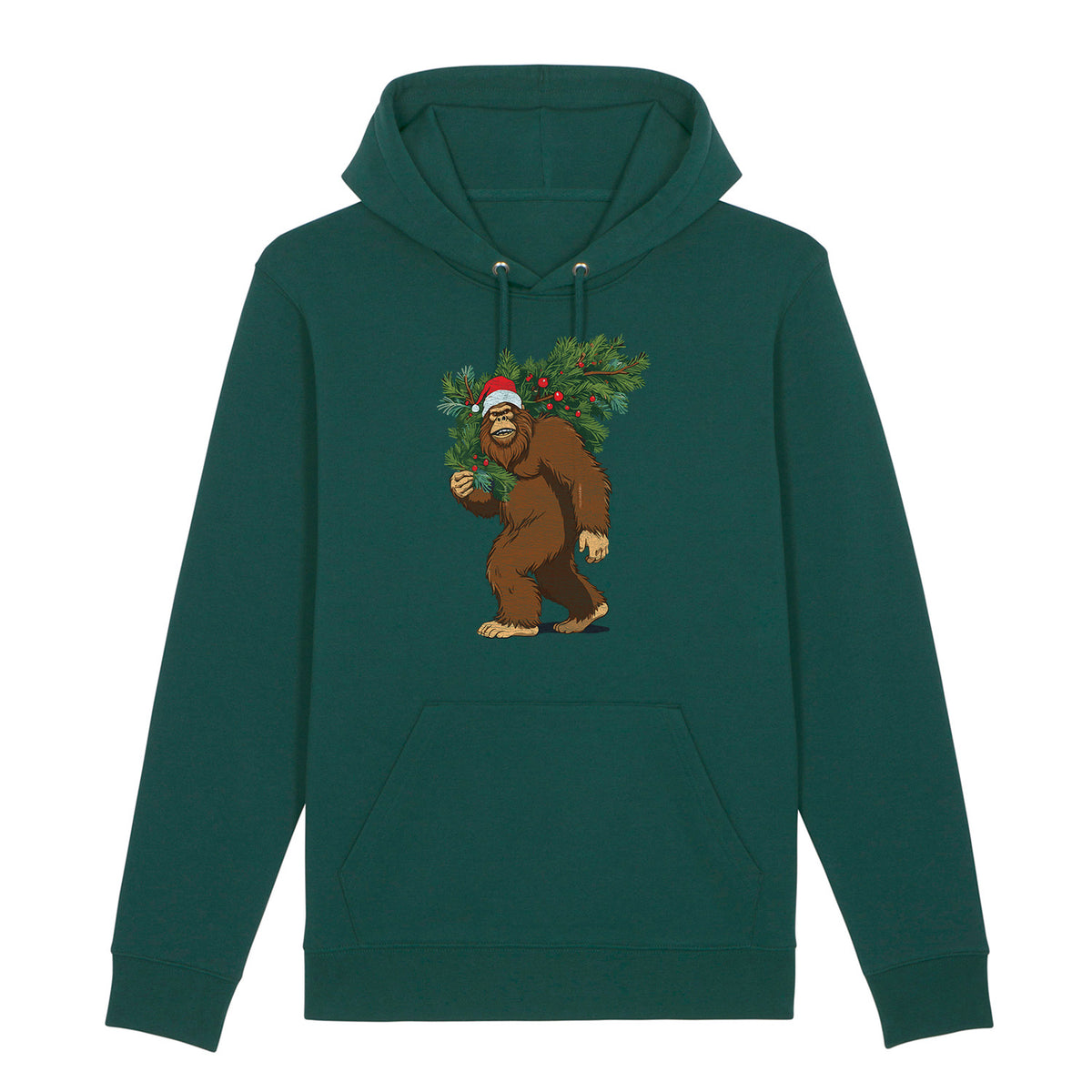 Bigfoot Xmas | Vintage Rocker Hoodie