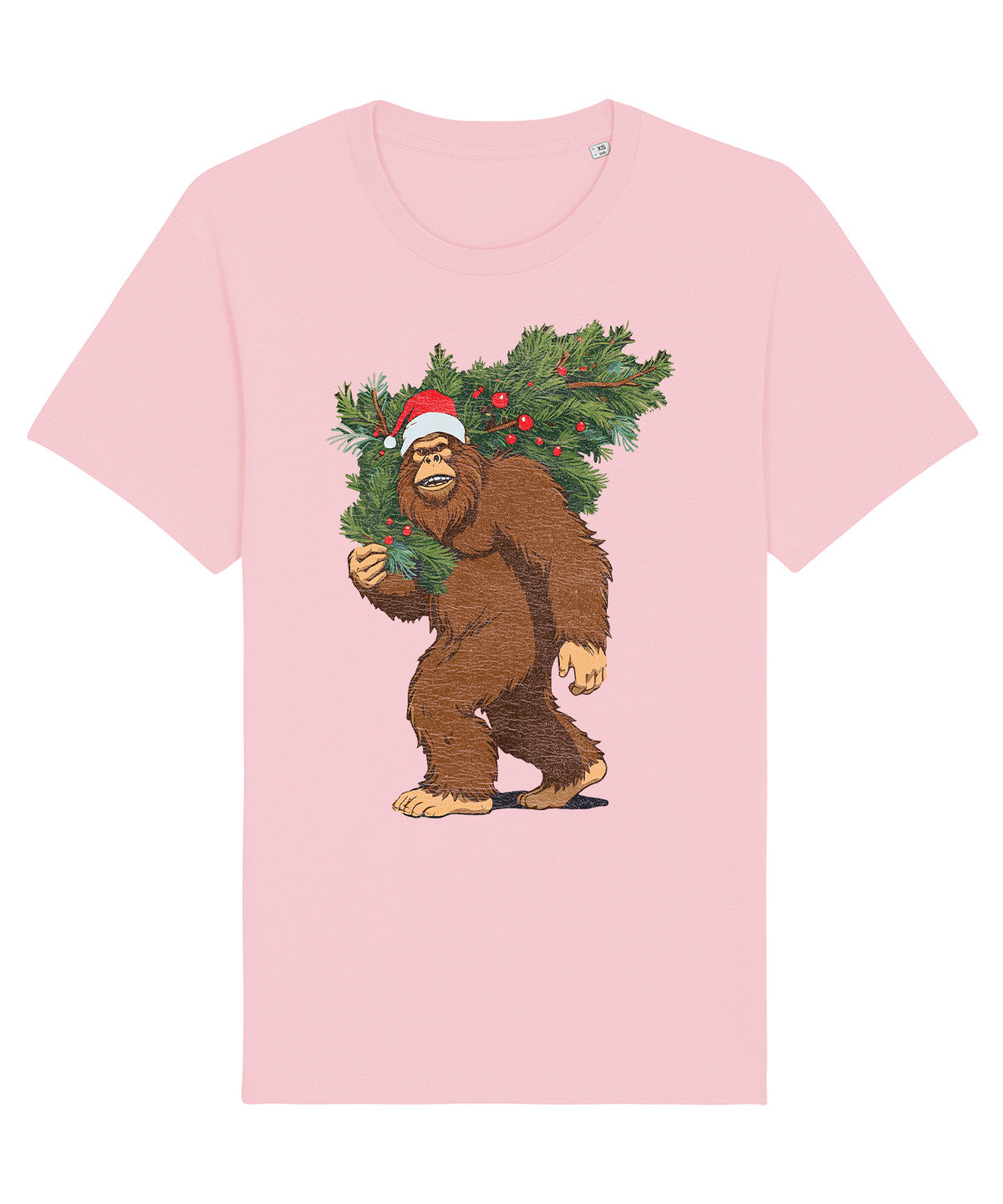 Bigfoot Christmas | Vintage Christmas Rocker T-Shirt