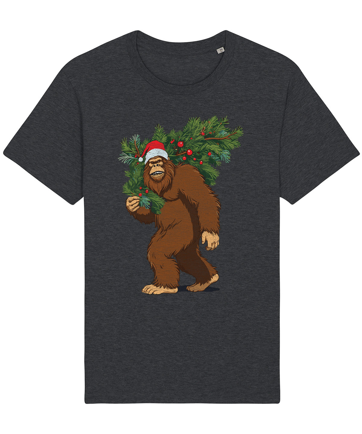 Bigfoot Christmas | Vintage Christmas Rocker T-Shirt