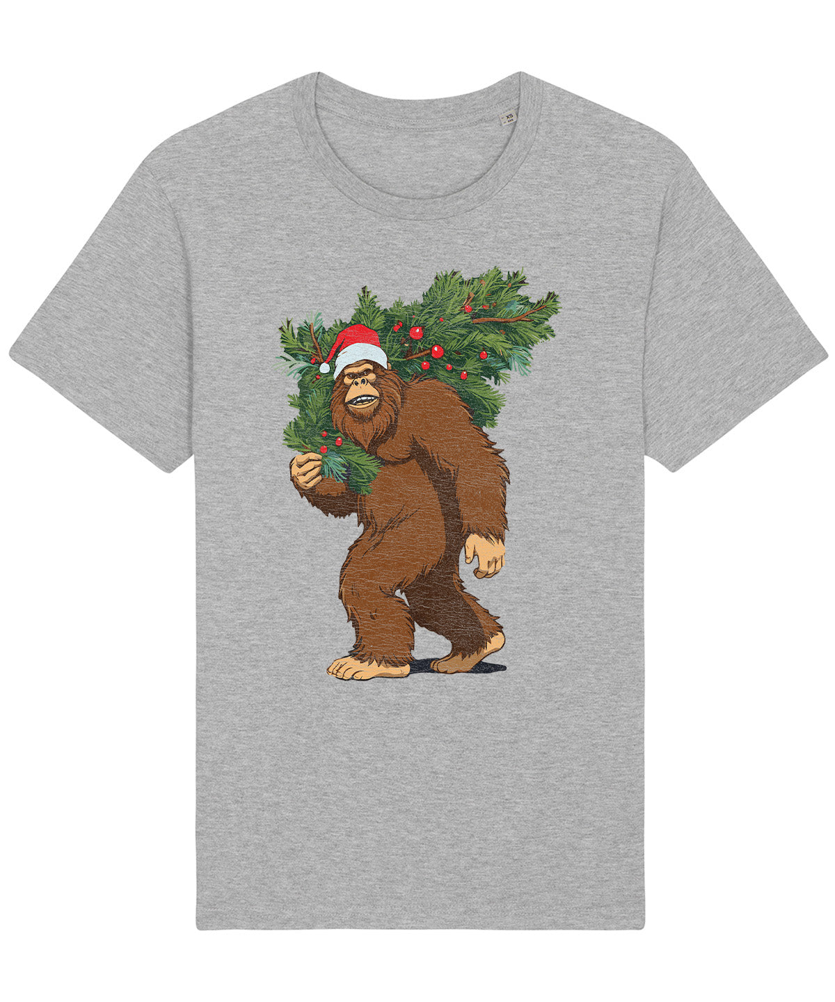 Bigfoot Christmas | Vintage Christmas Rocker T-Shirt