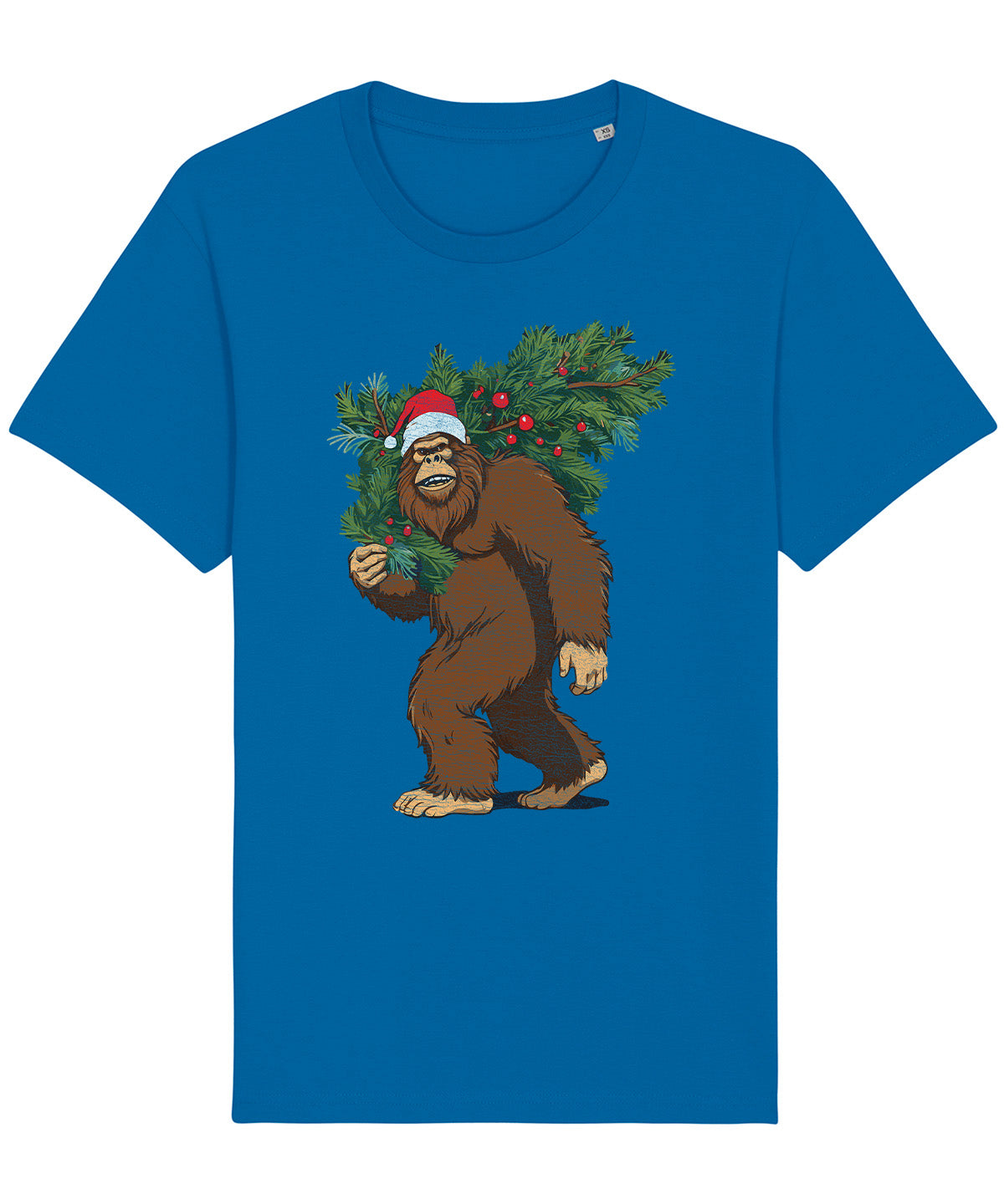 Bigfoot Christmas | Vintage Christmas Rocker T-Shirt