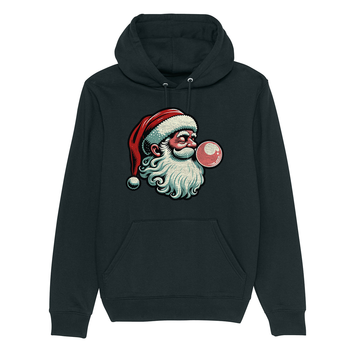 Bubblegum Santa | Vintage Rocker Hoodie