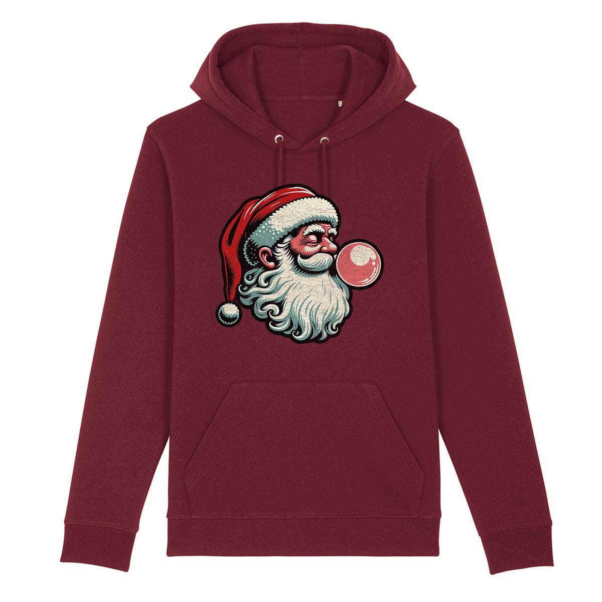 Bubblegum Santa | Vintage Rocker Hoodie