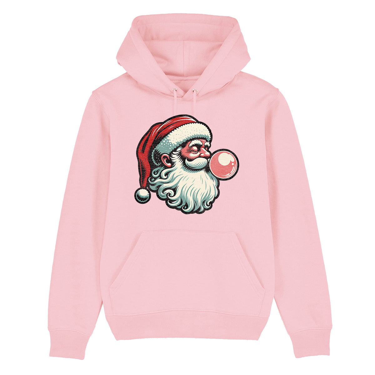 Bubblegum Santa | Vintage Rocker Hoodie