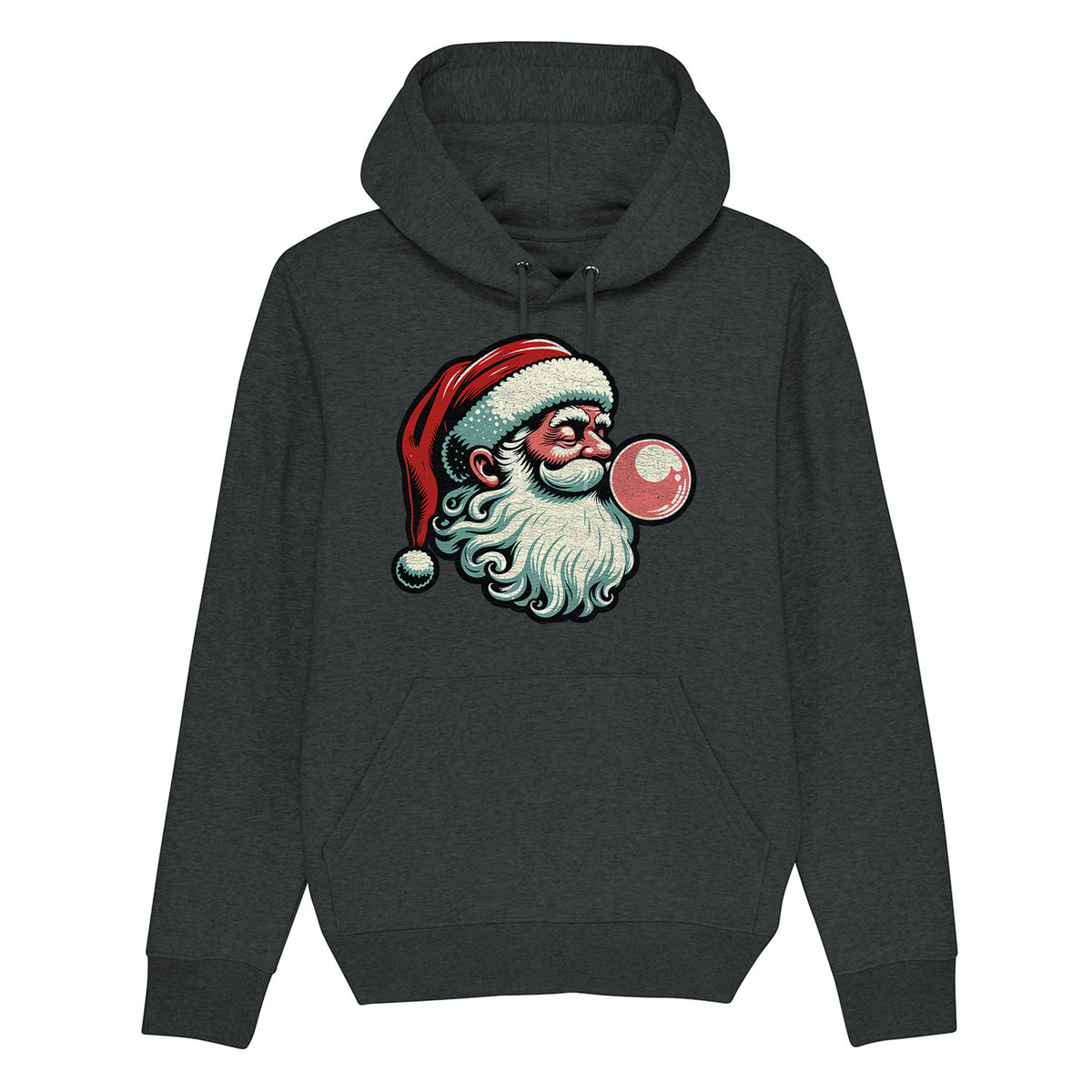 Bubblegum Santa | Vintage Rocker Hoodie