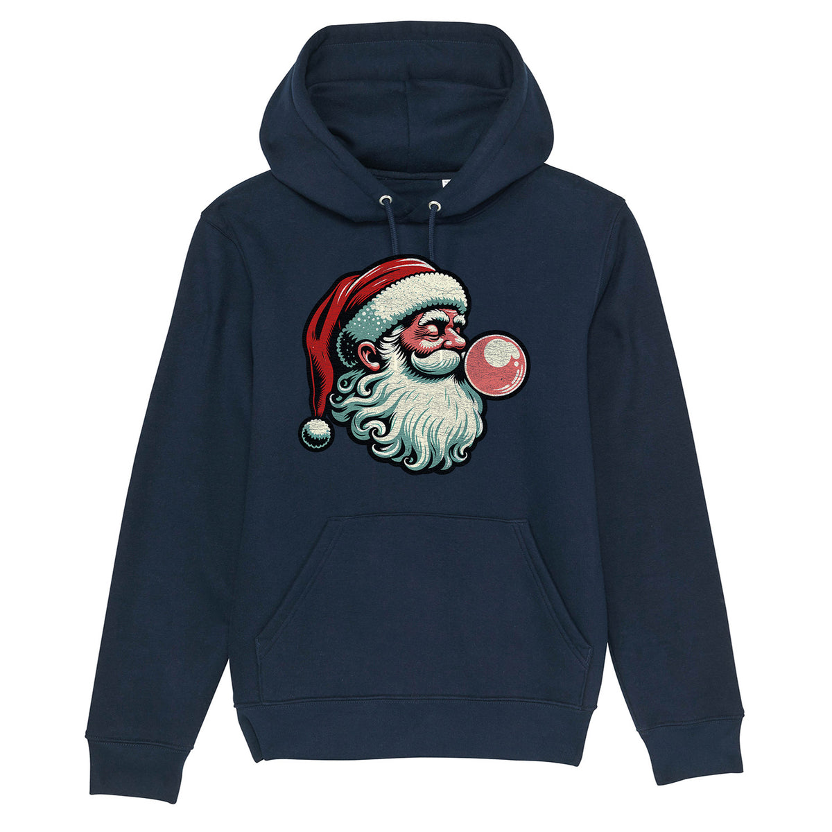 Bubblegum Santa | Vintage Rocker Hoodie