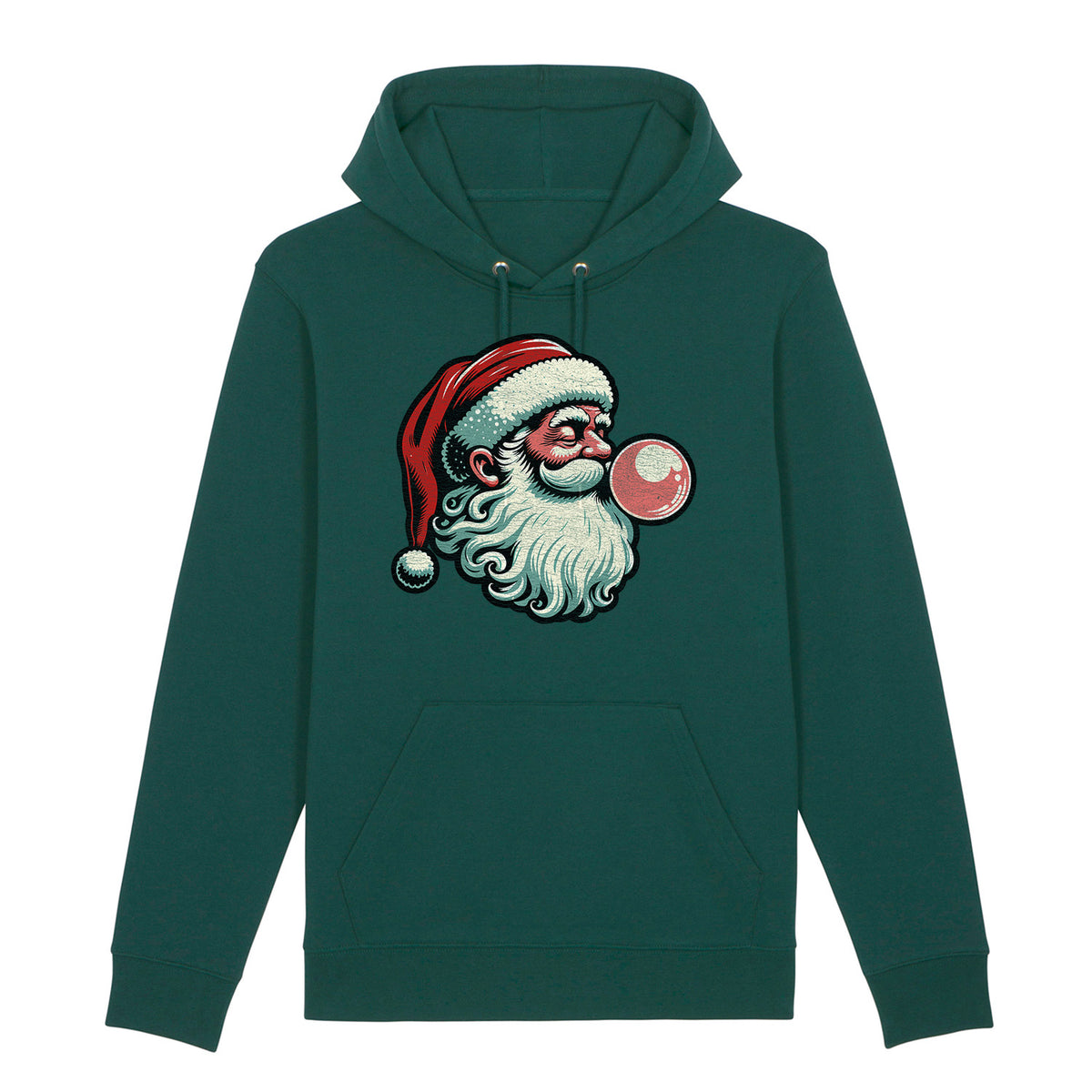 Bubblegum Santa | Vintage Rocker Hoodie