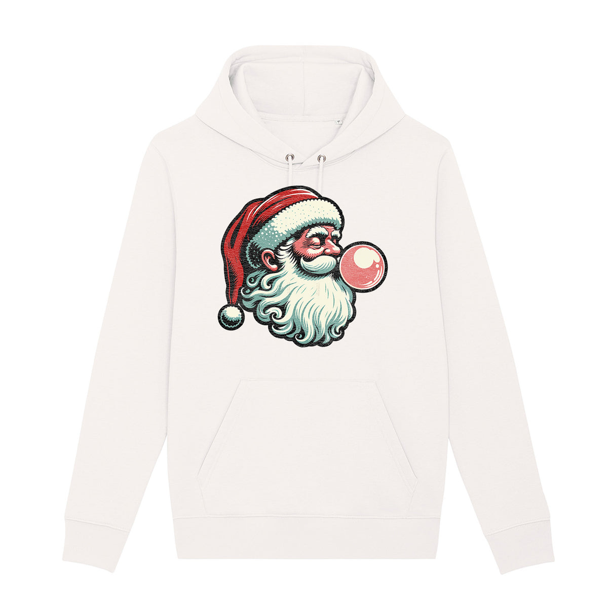 Bubblegum Santa | Vintage Rocker Hoodie