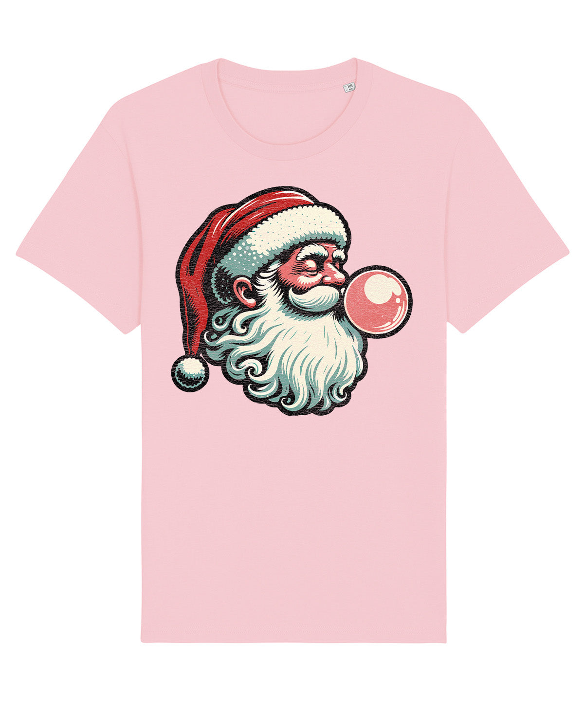 Santa Bubblegum | Vintage Christmas Rocker T-Shirt