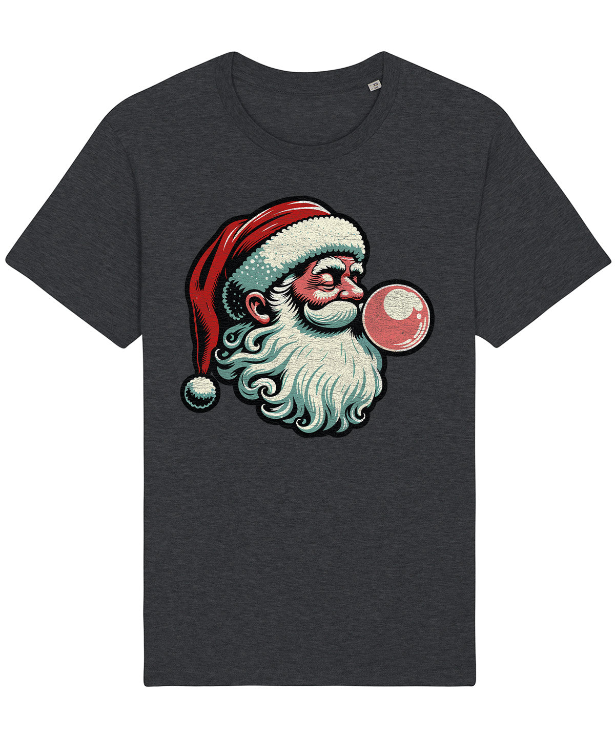 Santa Bubblegum | Vintage Christmas Rocker T-Shirt