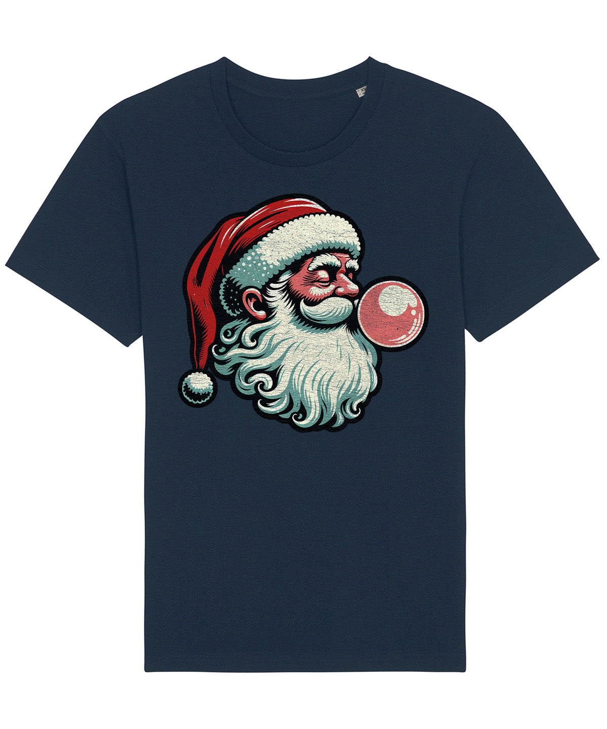 Santa Bubblegum | Vintage Christmas Rocker T-Shirt