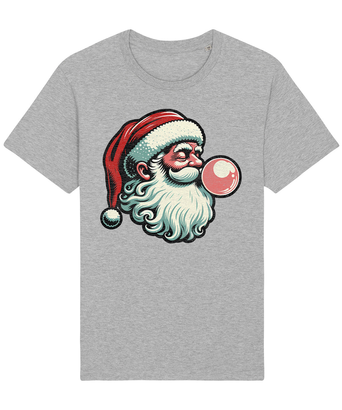 Santa Bubblegum | Vintage Christmas Rocker T-Shirt