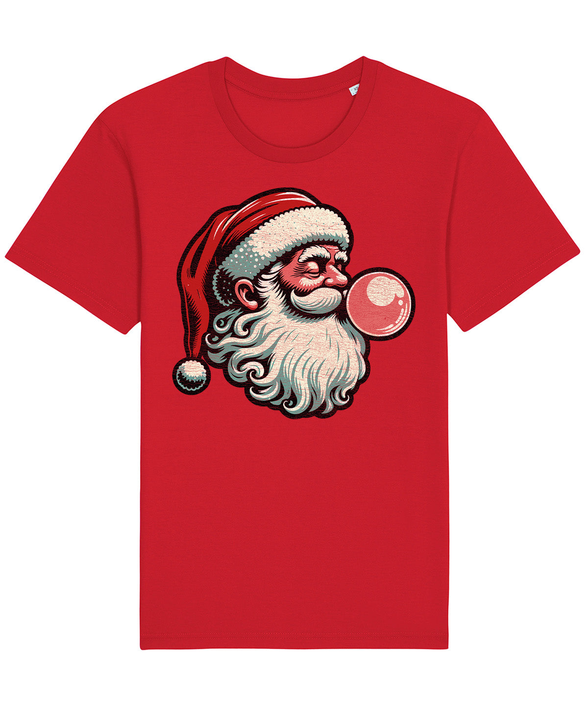 Santa Bubblegum | Vintage Christmas Rocker T-Shirt