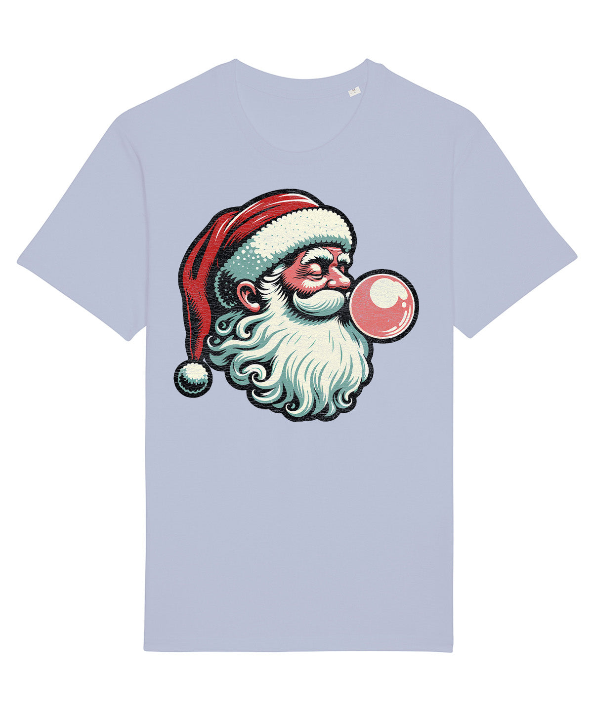 Santa Bubblegum | Vintage Christmas Rocker T-Shirt