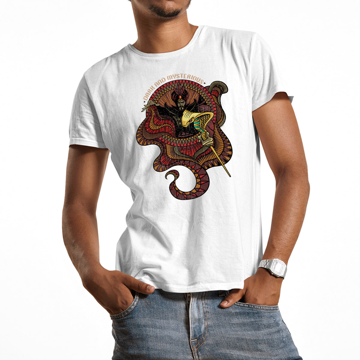 Jaffar Dark And Mysterious | Adult Disney T-Shirt Chroma Clothing