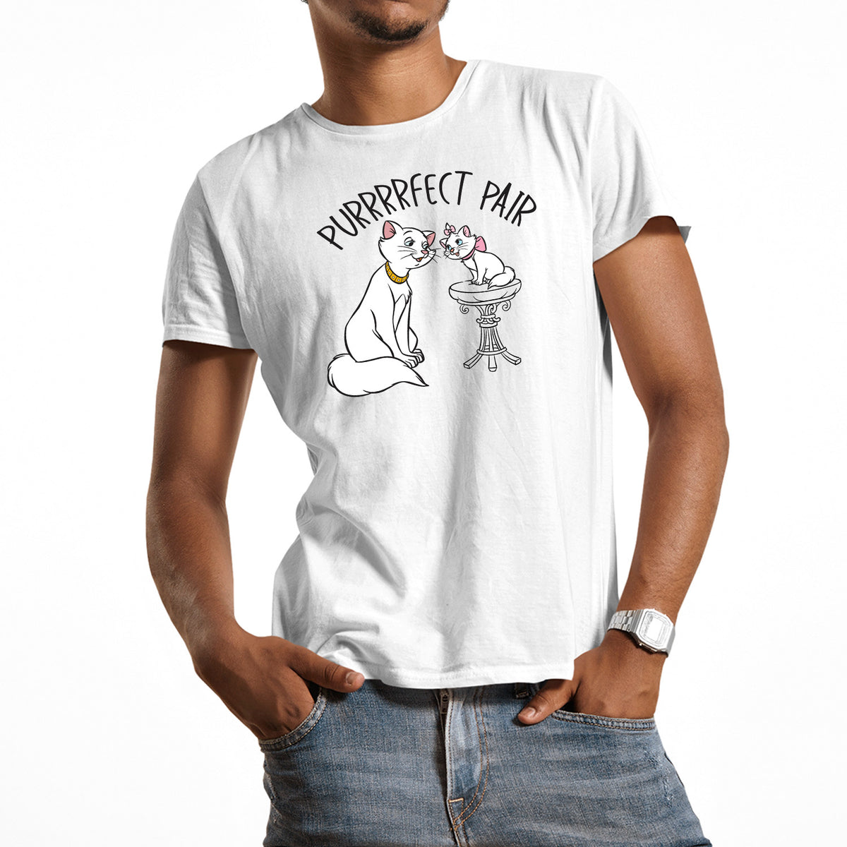 Aristocats Perfect Pair | Unisex Disney T-Shirt Chroma Clothing