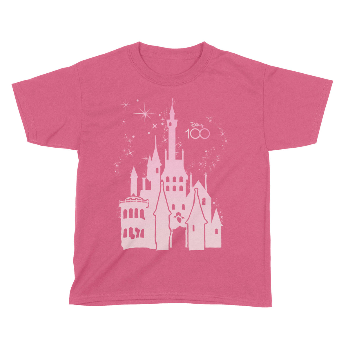 Official Disney 100 Princess Castle | Kids T-Shirt Chroma Clothing