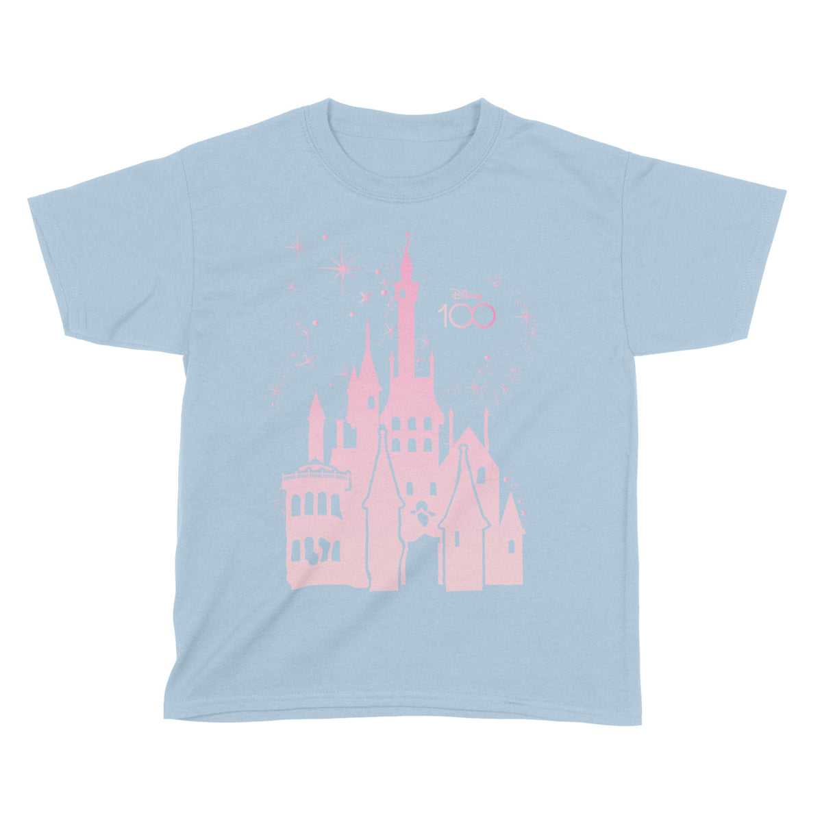 Official Disney 100 Princess Castle | Kids T-Shirt Chroma Clothing