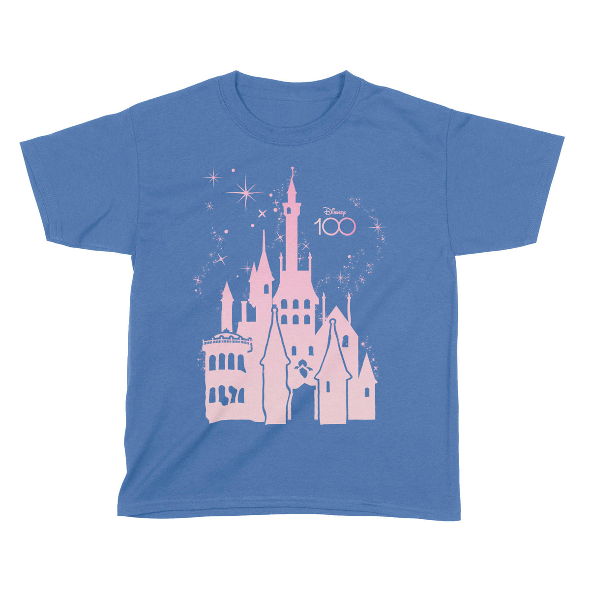 Official Disney 100 Princess Castle | Kids T-Shirt Chroma Clothing