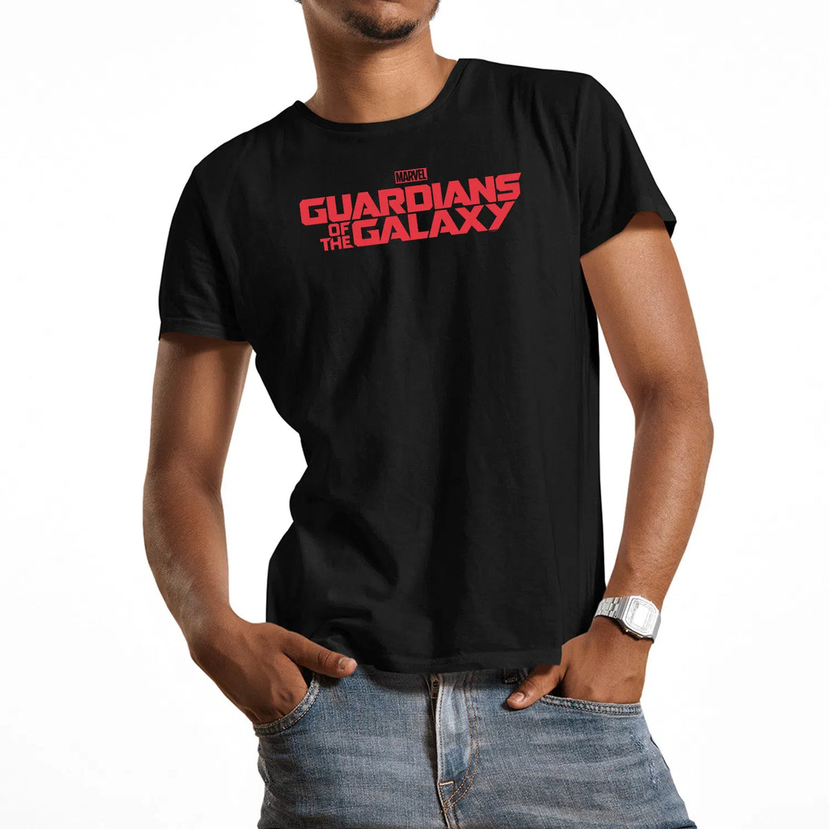 Guardians Of The Galaxy Logo | Unisex Marvel T-Shirt Chroma Clothing