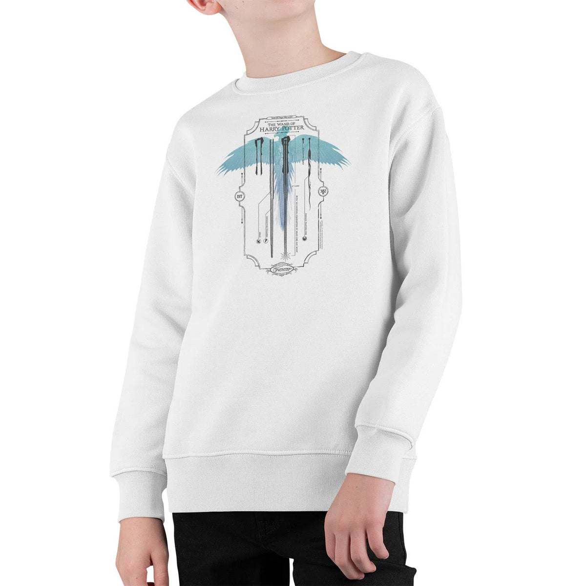The Wand Of Harry Potter | Kid's Sweatshirt Chroma Clothing