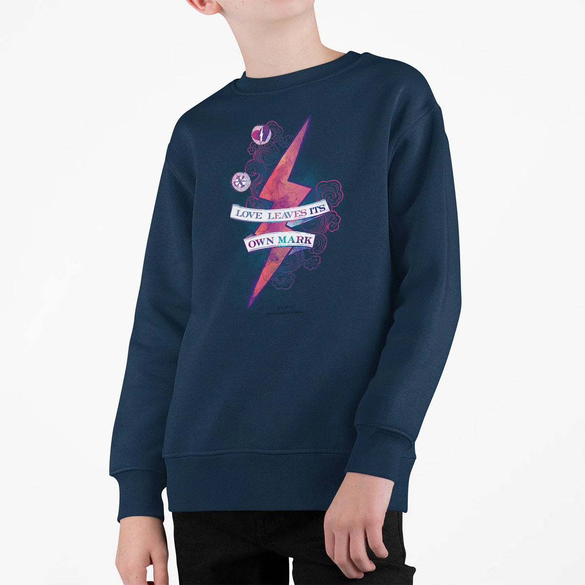 Love Leaves It Own Mark | Kid's Sweatshirt Chroma Clothing