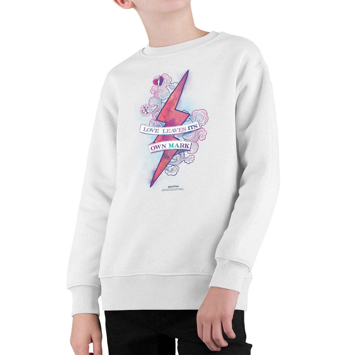 Love Leaves It Own Mark | Kid's Sweatshirt Chroma Clothing