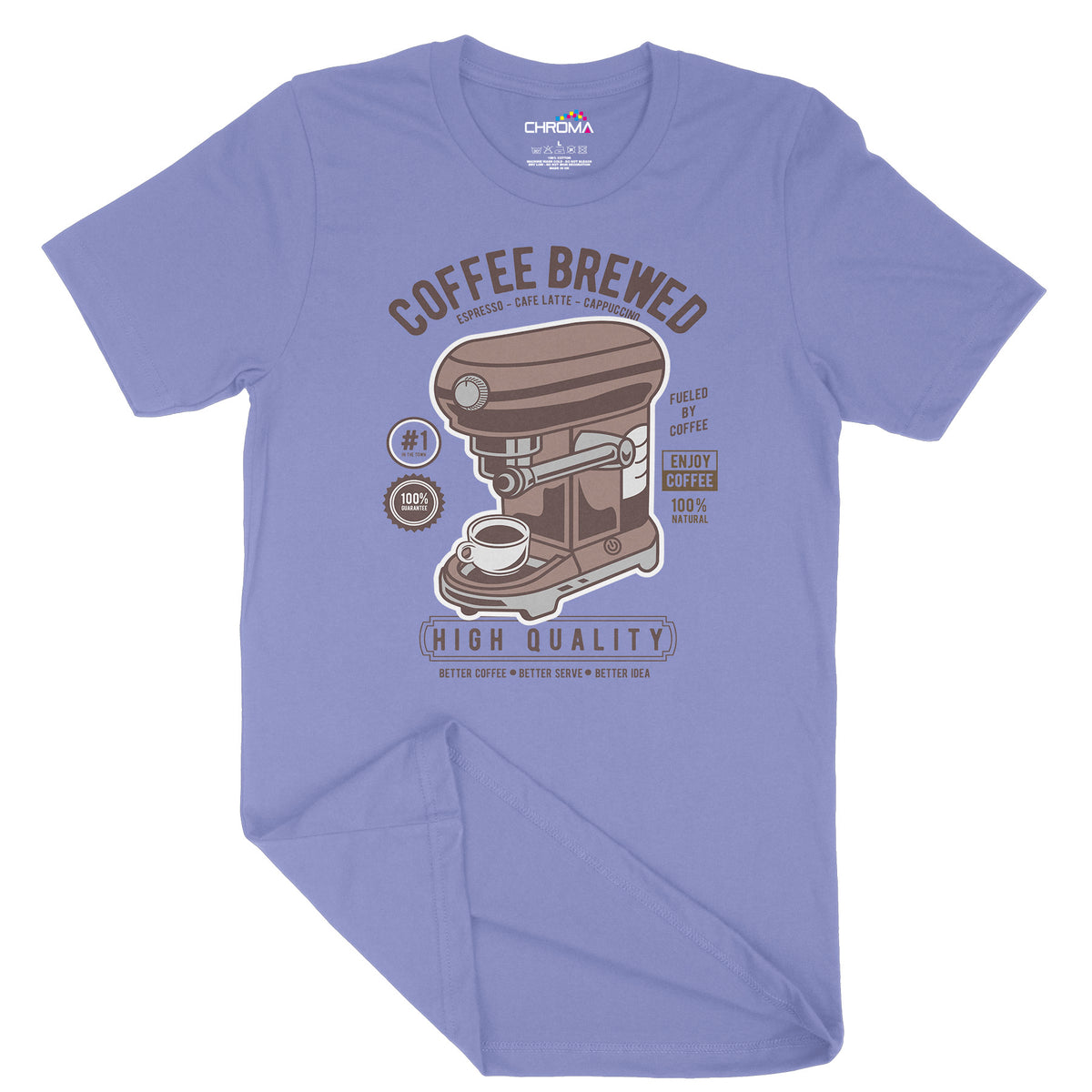 Coffee Brewed | Vintage Adult T-Shirt | Classic Vintage Clothing Chroma Clothing