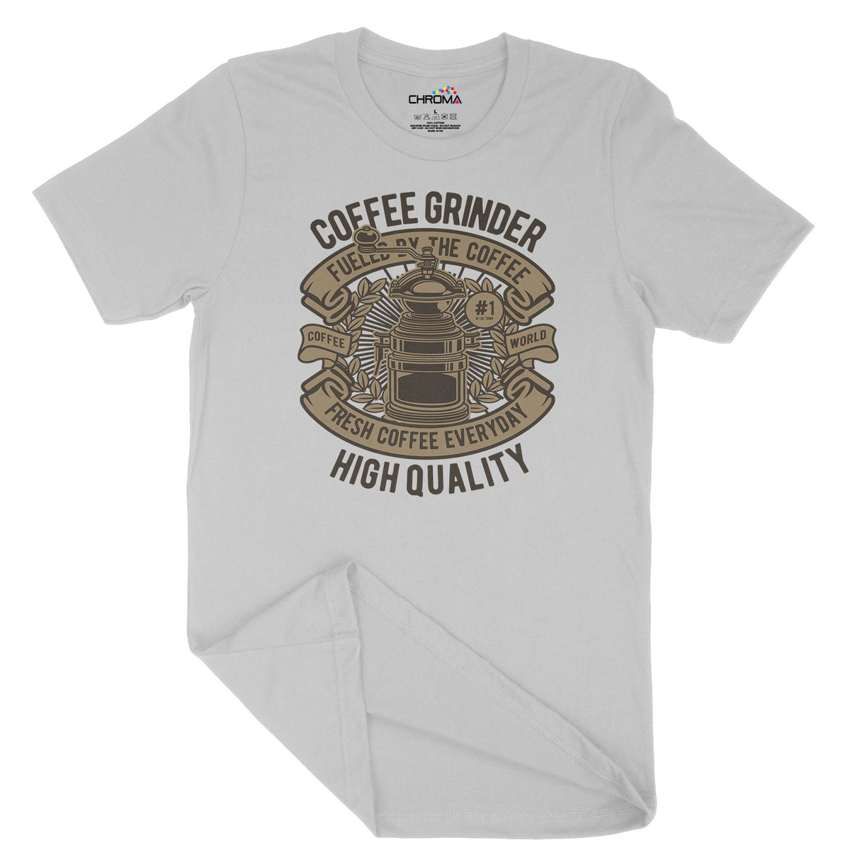 Coffee Grinder | Vintage Adult T-Shirt | Classic Vintage Clothing Chroma Clothing