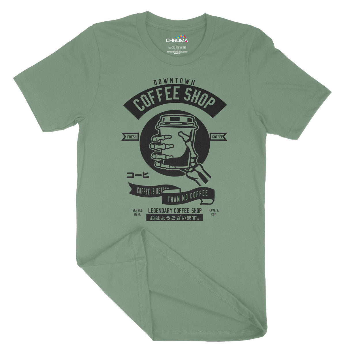 Coffee Shop | Vintage Adult T-Shirt | Classic Vintage Clothing Chroma Clothing