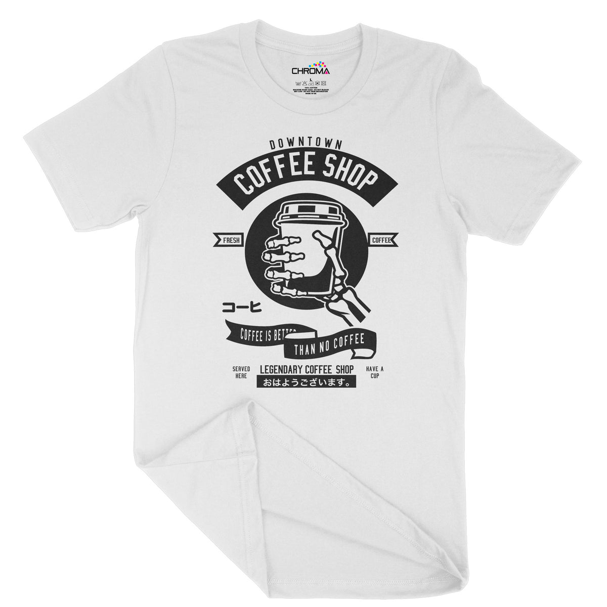 Coffee Shop | Vintage Adult T-Shirt | Classic Vintage Clothing Chroma Clothing