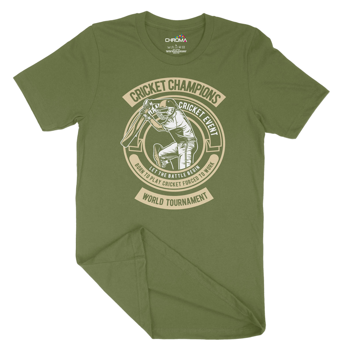 Cricket Champions | Vintage Adult T-Shirt | Classic Vintage Clothing Chroma Clothing