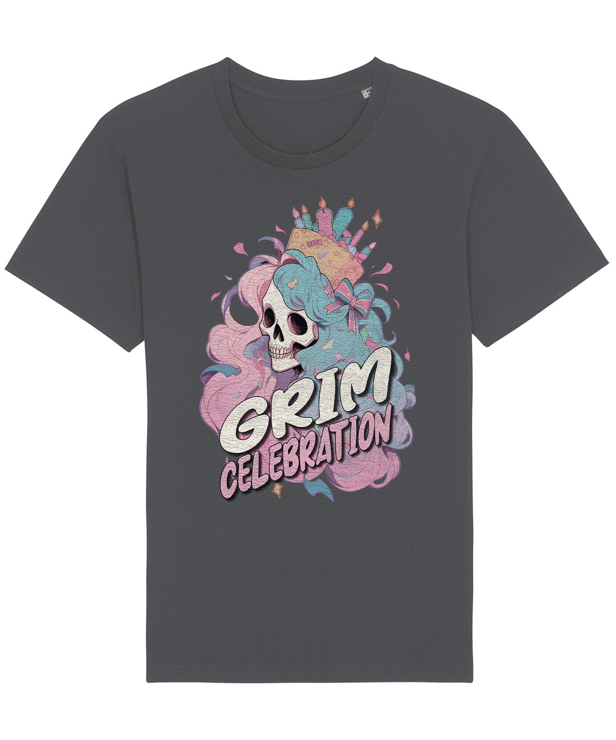 Grim Celebration | Vintage Christmas Rocker T-Shirt Chroma Clothing