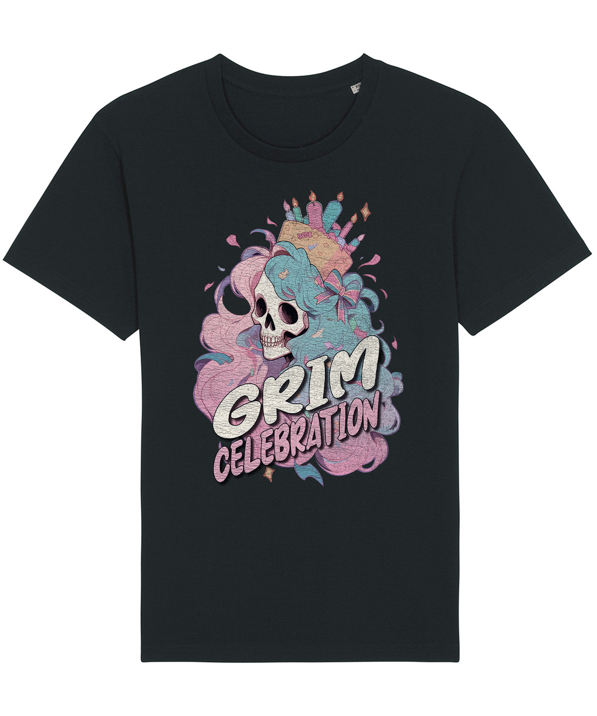 Grim Celebration | Vintage Christmas Rocker T-Shirt Chroma Clothing