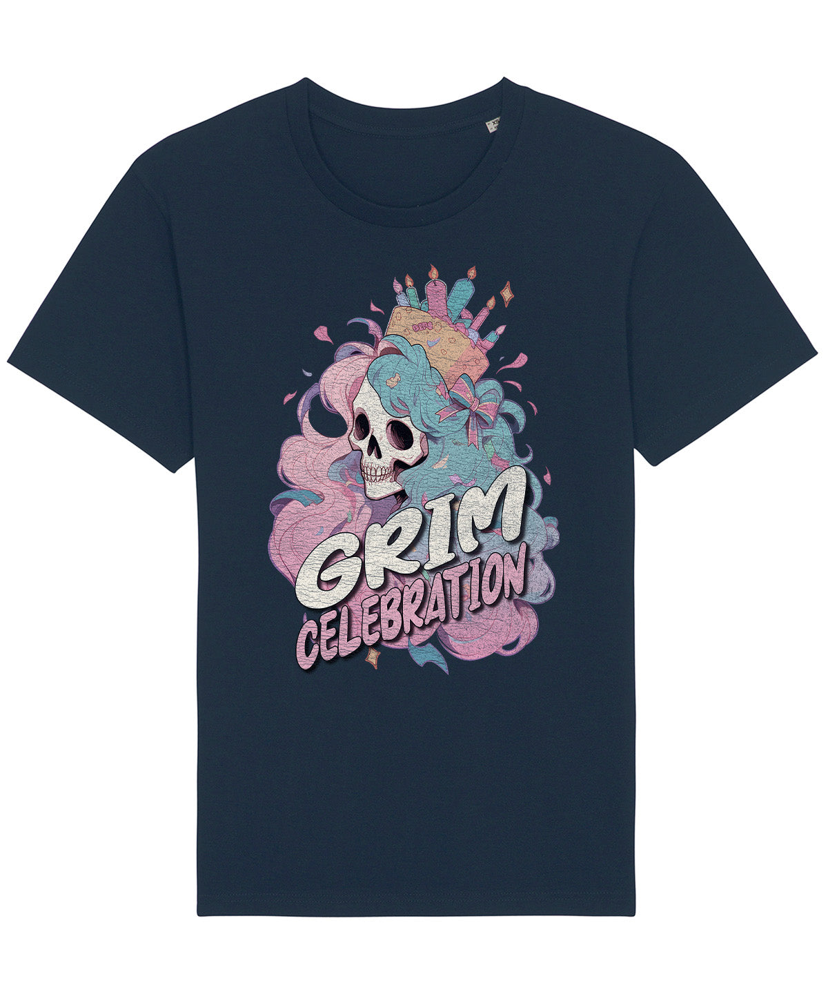 Grim Celebration | Vintage Christmas Rocker T-Shirt Chroma Clothing